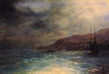 Ivan Constantinovich Aivazovsky : Nocturnal Voyage